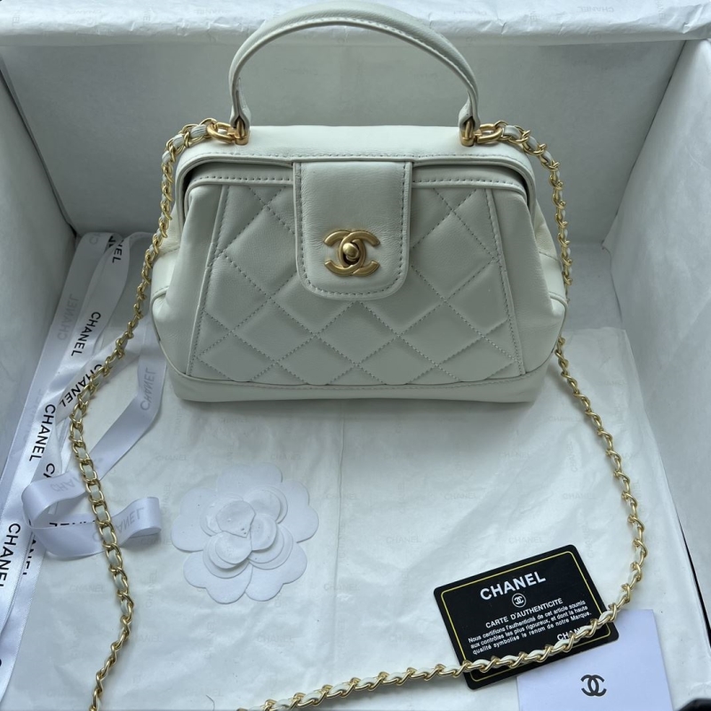 Ch**el top handle bags